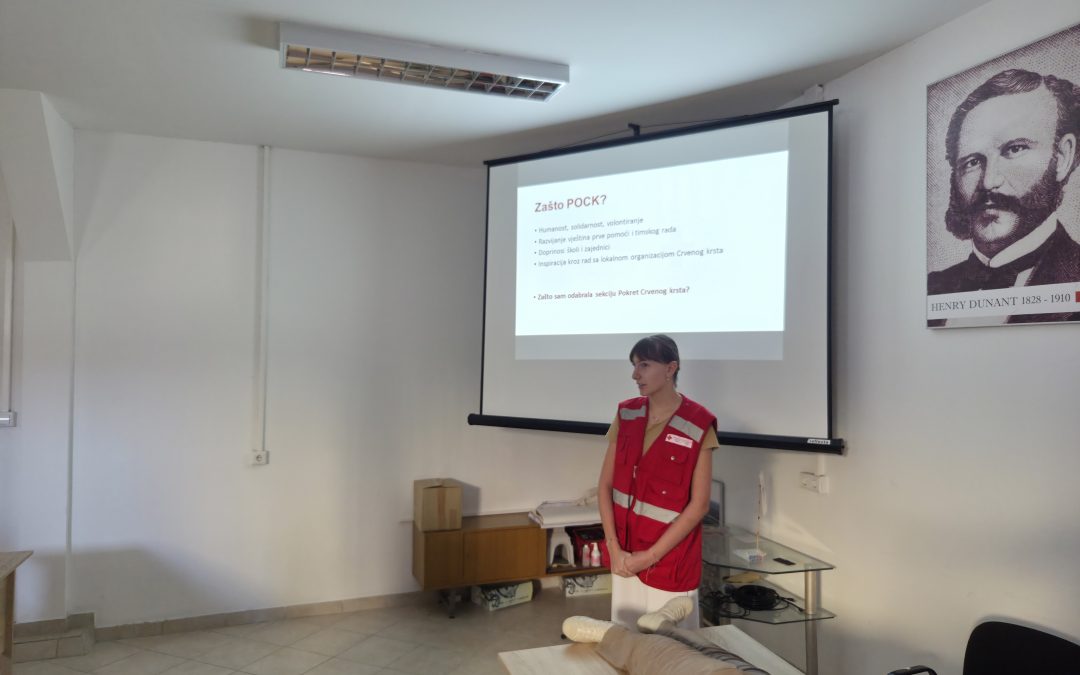 Посјета општинској организацији Црвеног крста у склопу Свјетског дана прве помоћи
