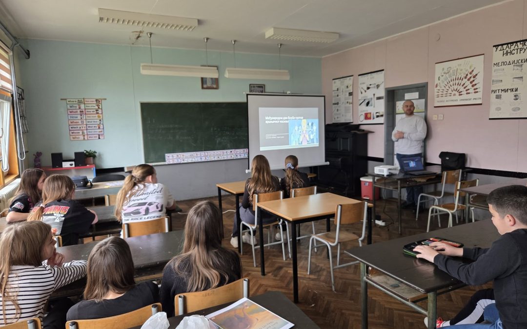 Педагог школе одржао радионицу поводом Међународног дана борбе против вршњачког насиља