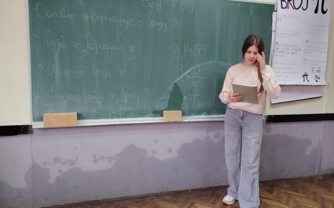 Ученици осмог и деветог разреда обиљежили су Дан броја Пи